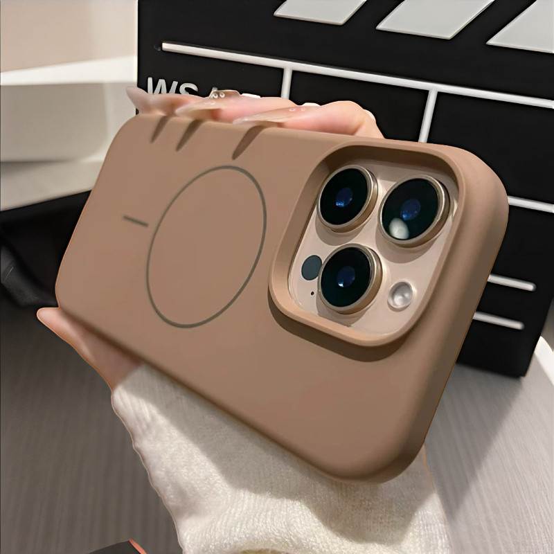 วงกลม Ultrafine Silicone soft case desert เคส เข้ากันได้ for iphone 11 12 13 14 15 16 pro max case Plus case