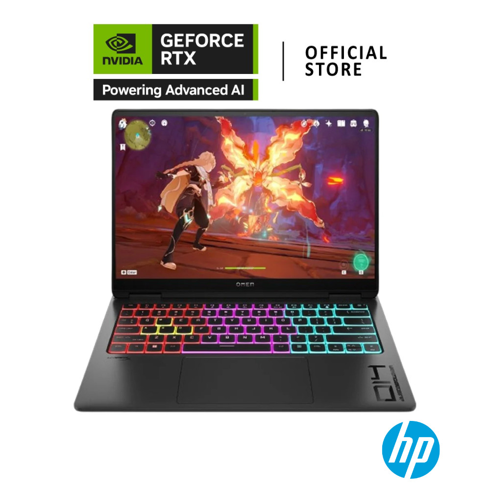 HP OMEN Transcend 14 | NVIDIA® GeForce® RTX 4070 | Intel® Core™ Ultra 9-185H (14-FB0080TX)