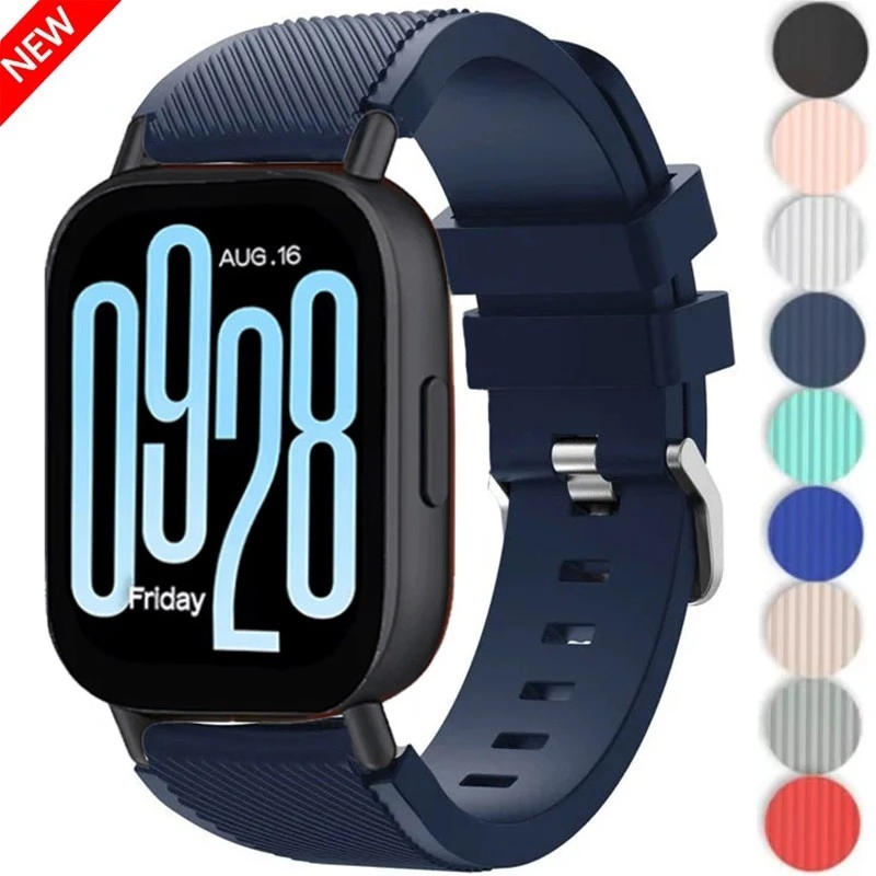 กีฬาซิลิโคนสําหรับ Redmi Watch 5 Active 5 Lite SmartWatch Sport Soft Breathable Band สําหรับ Redmi Watch 5 Active 5 Lite เปลี่ยนสร้อยข้อมือ