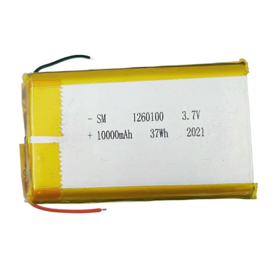 3.7V ความจุขนาดใหญ่30000 mAh 1260110โพลิเมอร์แบตเตอรี่ลิเธียม10000 mAh พาวเวอร์แบงค์