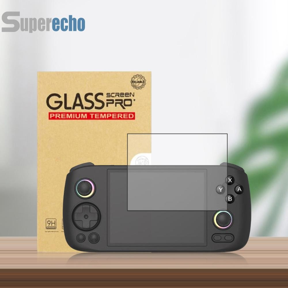 สําหรับ Anbernic RG406H ฟิล์มกระจกนิรภัย Anti-Scratch 9H กระจกนิรภัยป้องกันฟิล์ม Ultra-Clear เกมคอนโซลอุปกรณ์เสริม [superecho.th]