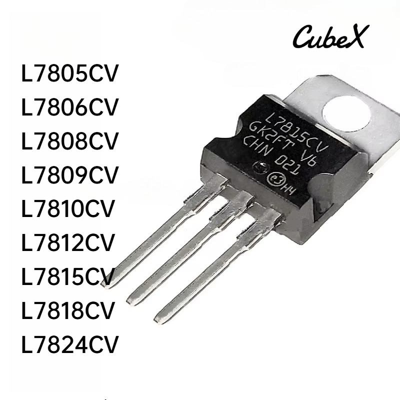 5 ชิ้นใหม่ Original L78 Series Regulator ทรานซิสเตอร์ L7805 7806 7808 7809 7810 7812 7815 7818 7824CV TO-220
