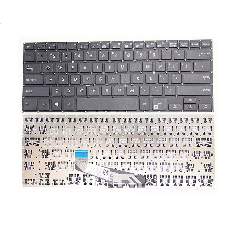 เปลี่ยน Siakoocty 100% ใหม่สําหรับ AS TP401 TP401M TP401C TP401U คอมพิวเตอร์ภาษาอังกฤษแป้นพิมพ์แล็ปท
