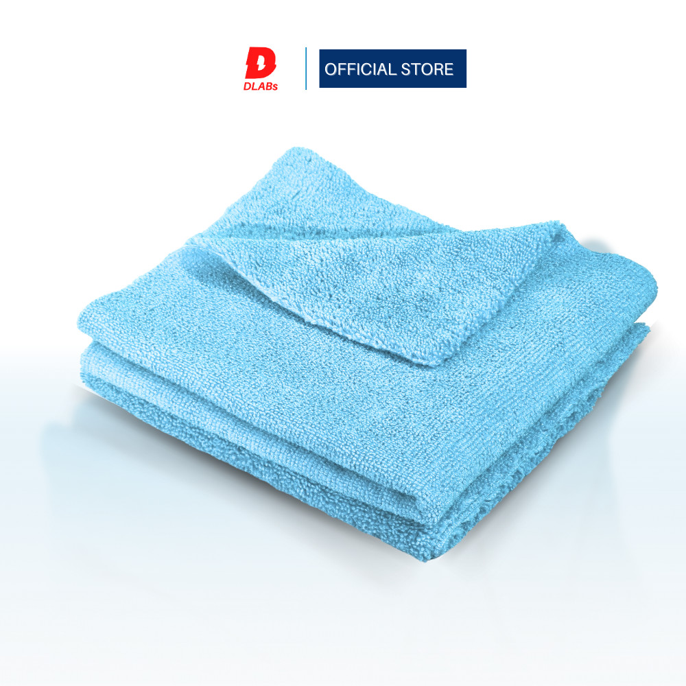 ผ้าไมโครไฟเบอร์ไร้ขอบ2ด้าน 2IN1 DLABs Micro Duo ขนาด 40 * 40 CM ความหนา 400 GSM