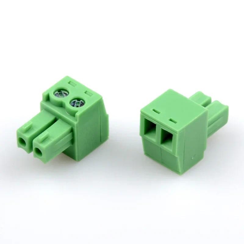10pcs15edg 3.81 มม.KF2EDG 3.81 PCB สกรู Terminal Block รูปที่ 2