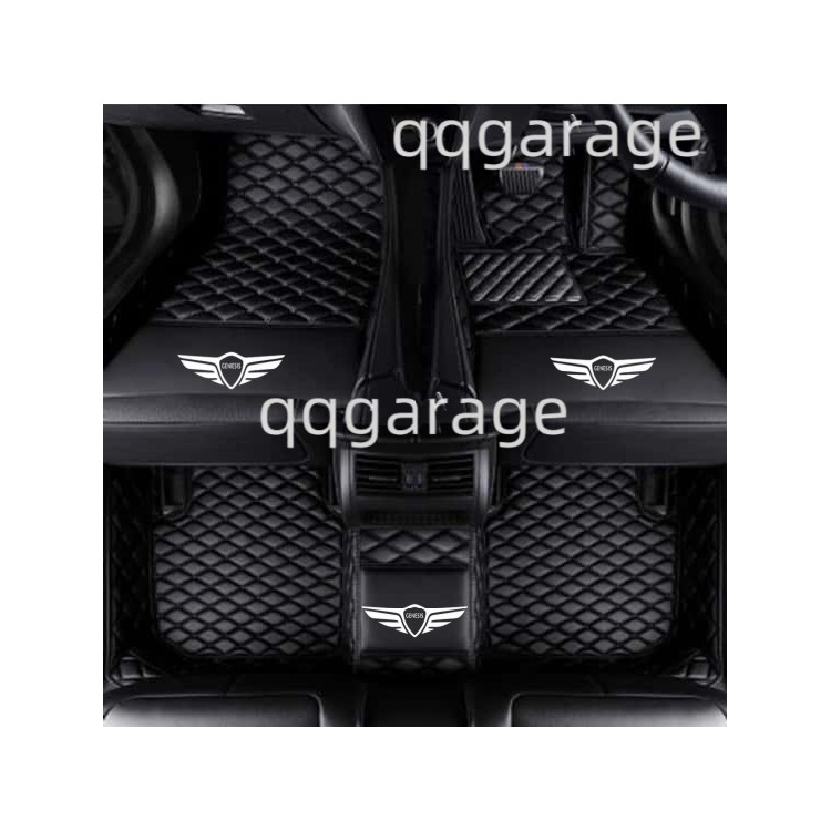 Genesis GV60 G70 G80 GV80 แผ่นรองเท้าหนัง PU ทนต่อการสึกหรอ