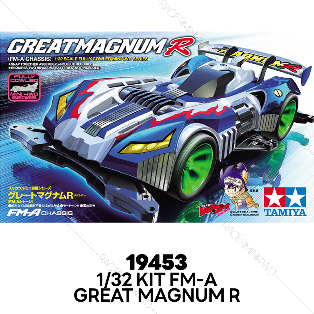 TAMIYA 19453 Mini 4WD Great Magnum R (FM-A Chassis)