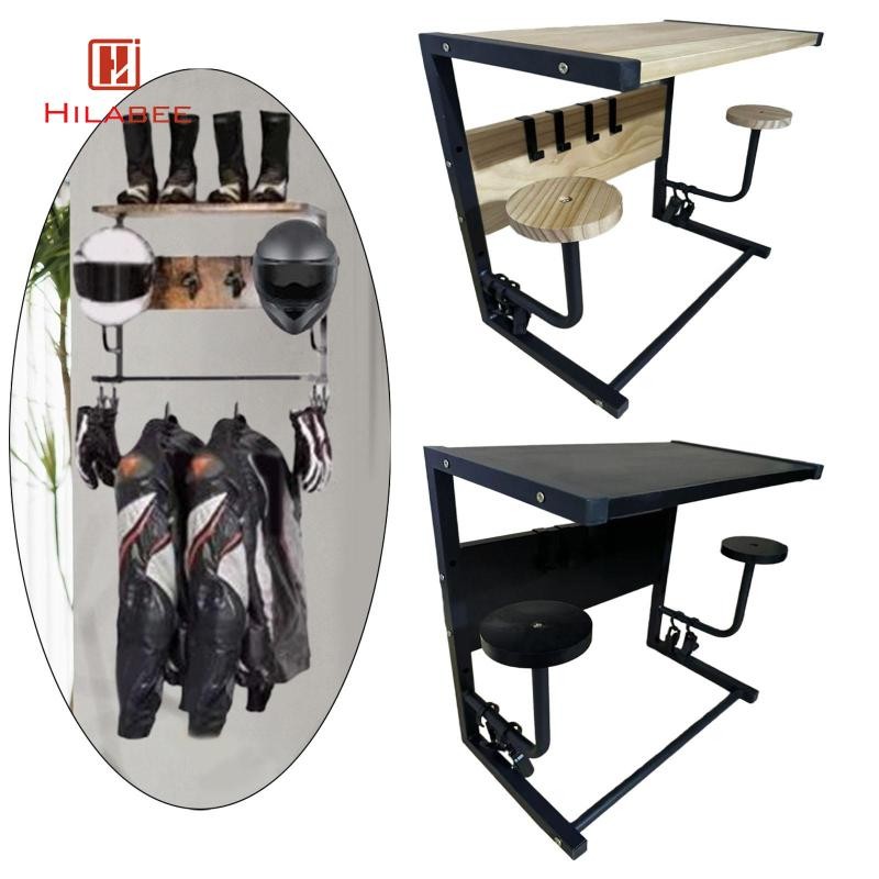 เฮลลาบี ที่แขวนโชว์หมวกกันน็อคแข็งแรงสําหรับตกแต่งบ้านอุปกรณ์มอเตอร์ไซค์ - รูปที่ 5