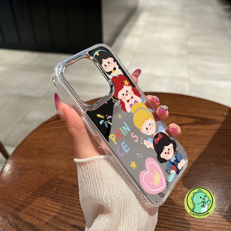 Princess Mirrorเคสโทรศัพท์สําหรับHonor X9Cสมาร์ทX9B X7C X9A X8A X8B X8 X7A X7B X6 X6A X6s X8 X5 X6B X5B X5B Pro Plus Magic 6G 6G Pro 5G