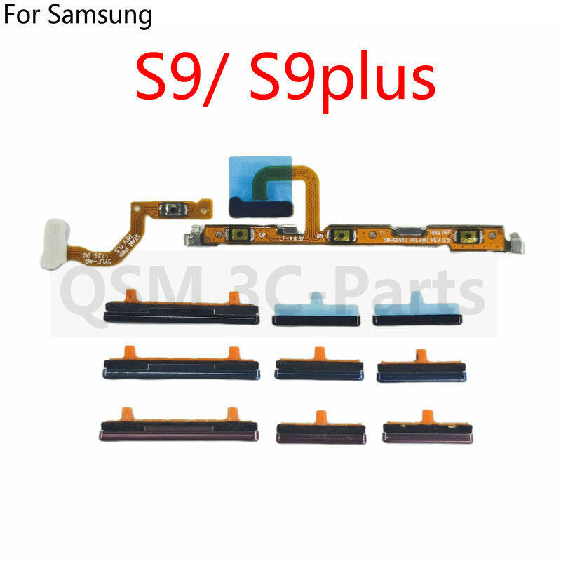 สําหรับ Samsung Galaxy S9 Plus ปุ่มเปิดปิดปุ่มสวิทช์ด้านข้าง Key Volume Up Down Flex Cable Parts