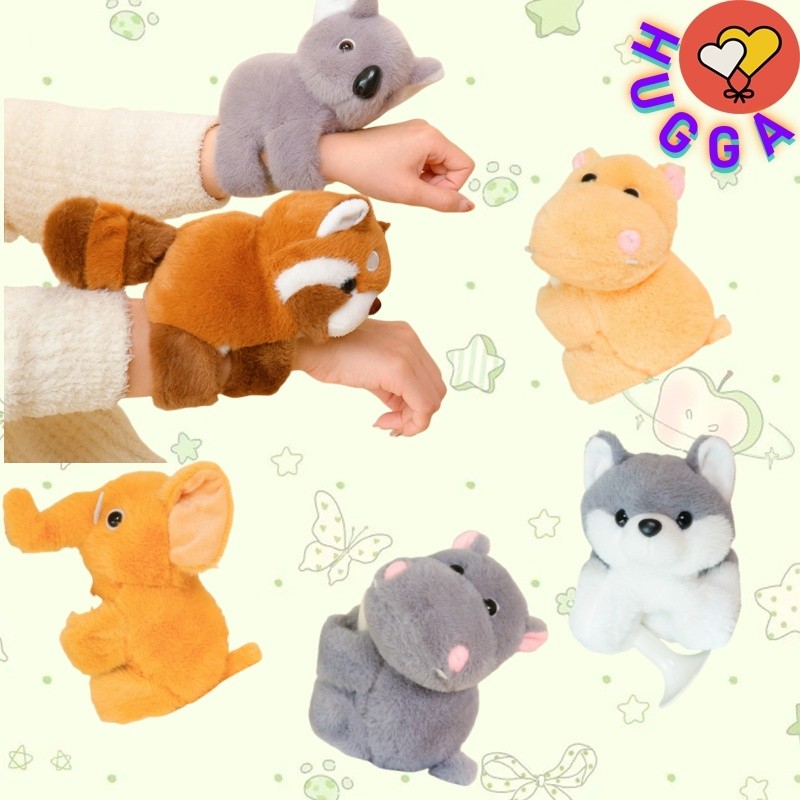 ฮักก้า ประดิษฐ์สัตว์ Popping วงกลมน่ารัก Plushie สัตว์ของเล่นเด็กของขวัญวันเกิดเด็กวันหยุดของขวัญ Plushie สัตว์ของเล่นสําเร็จการศึกษาแลกเปลี่ยนของขวัญ