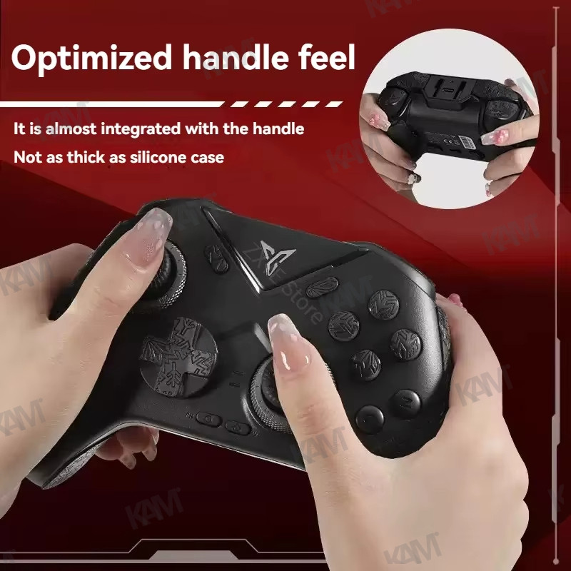 [Kam] เหมาะสำหรับสติกเกอร์กันเหงื่อสำหรับคอนโทรลเลอร์เกม FLYDIGI Apex 3/4 สติกเกอร์กันลื่น สติกเกอร์ปุ่มจับ สติกเกอร์กันลื่น Kuromi ฟิล์มป้องกันการจับด้านข้างแบบการ์ตูนดูดซับเหงื่อ
