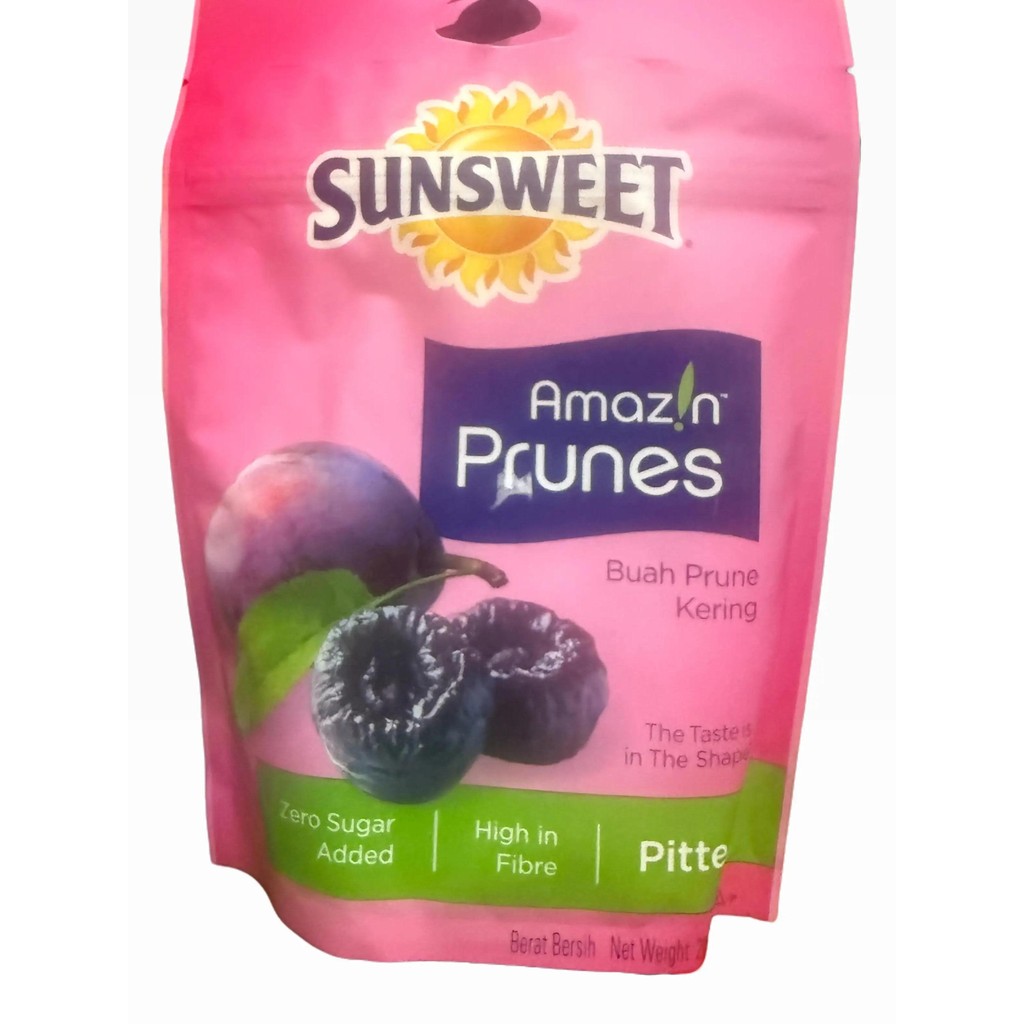 ลูก พรุน ซันสวีท แบบถุง 200 กรัม Sunsweet prune แบบถุง