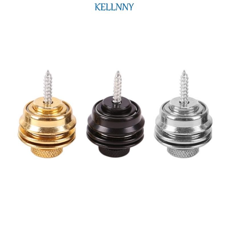 Kellnny Guitar Strap Lock Anti-Slip Guitar Strap Lock Security Strap Retainer Systems