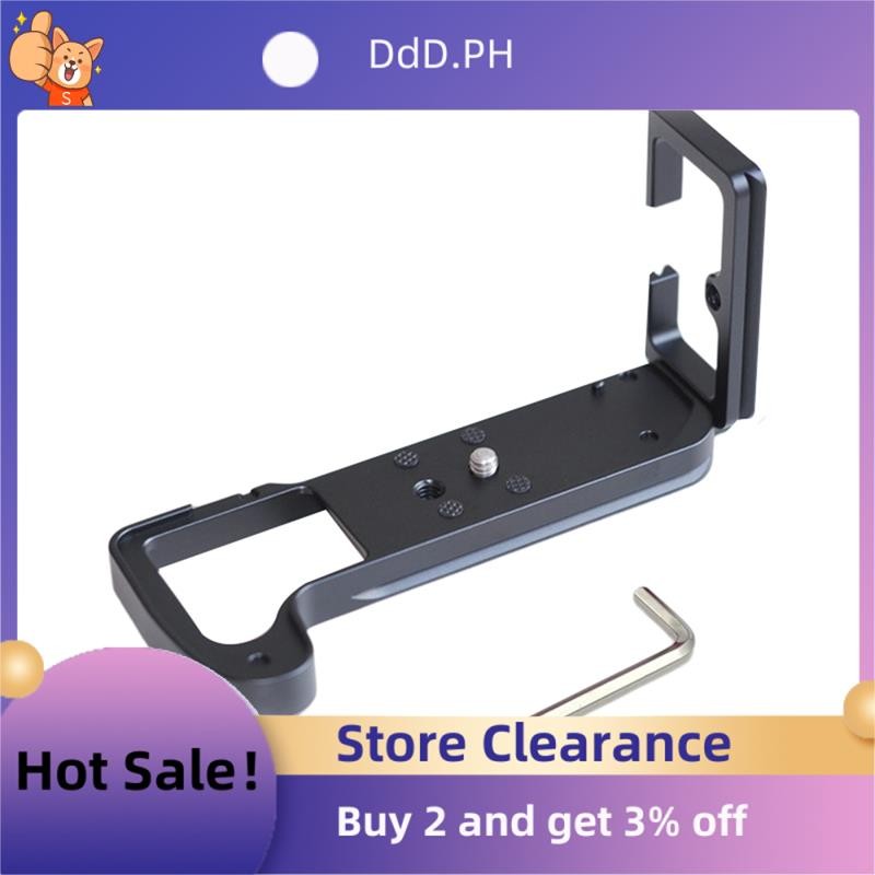 Quick Release Plate L Bracket Camera Grip สําหรับ X-H1 XH1 กล้อง Hand Grip ฐานแนวตั้ง L Bracket