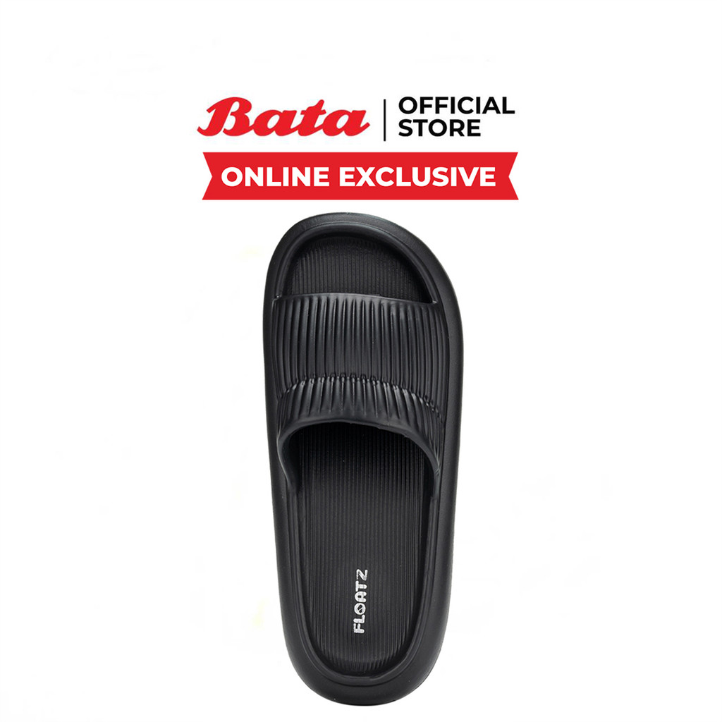 Online Exclusive Bata บาจา FLOATZ รองเท้าแบบสวม น้ำหนักเบา สำหรับผู้หญิง  รุ่น DABRIA สีดำ 5106179