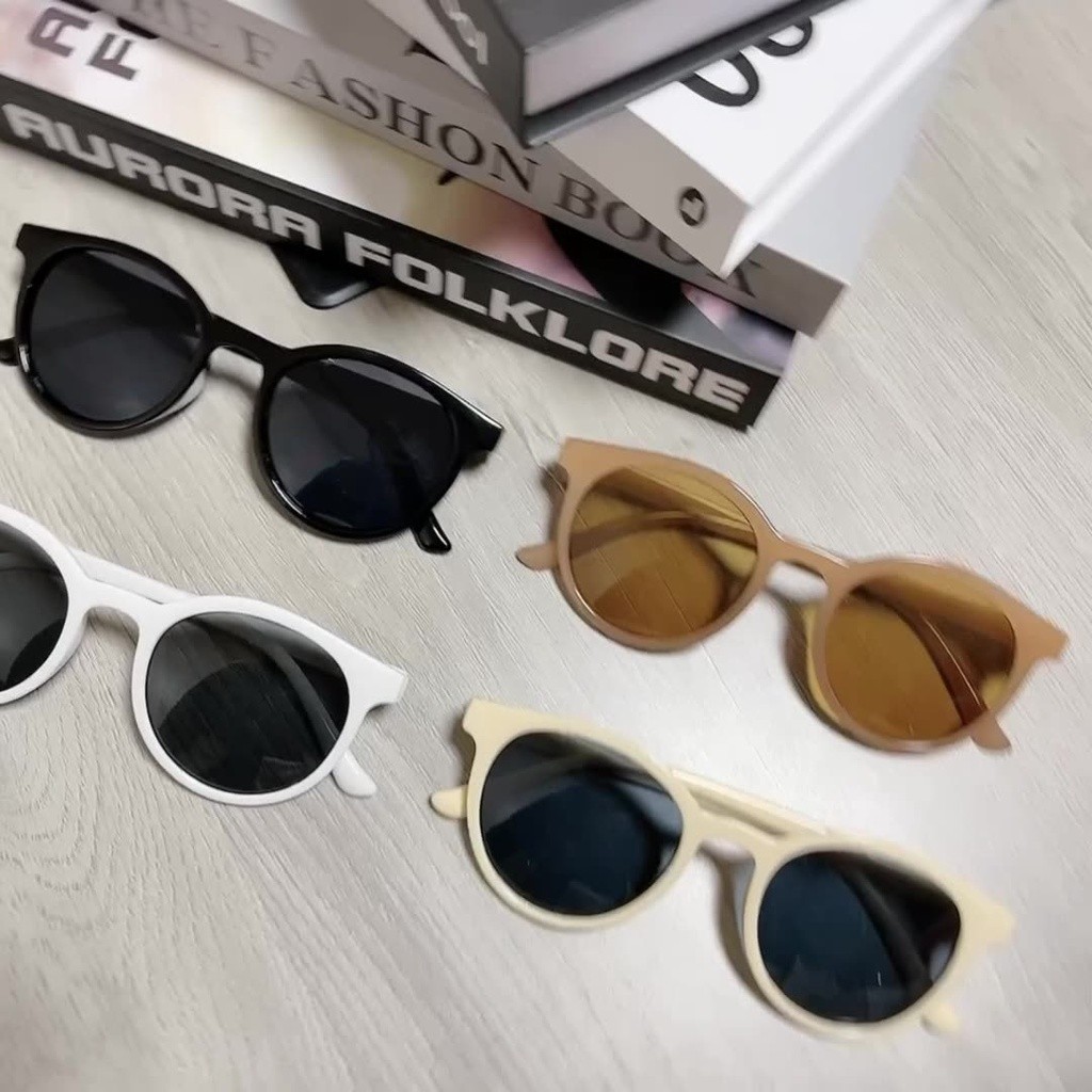 แว่นกันแดดผู้หญิง แว่นกันแดดแฟชั่นเกาหลีนําเข้า SHINE STORE 727