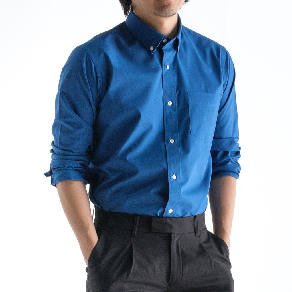 era-won Premium Quality เสื้อเชิ้ต คอปก Dress shirt  แขนยาว สี UB