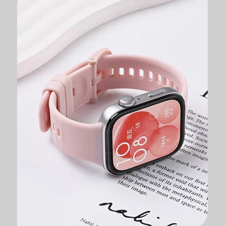 สายยาง + ปลอกป้องกัน TPU for Huawei Watch Fit 4 เทปเปลี่ยนกีฬาอ่อนวงดนตรีอุปกรณ์ป้องกันหน้าจอ for Huawei Watch Fit 3