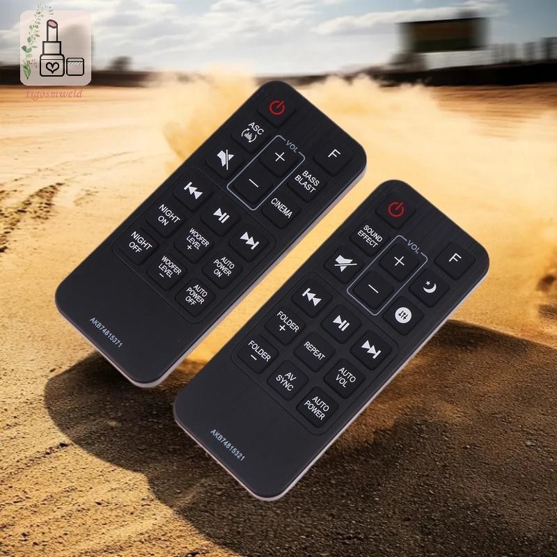 [FI] 1 ชิ้นสําหรับรีโมทคอนโทรล Sound Bar SJ3 SJ4 SK4D SL3D SH3K LAS454 LAS465B LAS454B LAS475B SK3D 