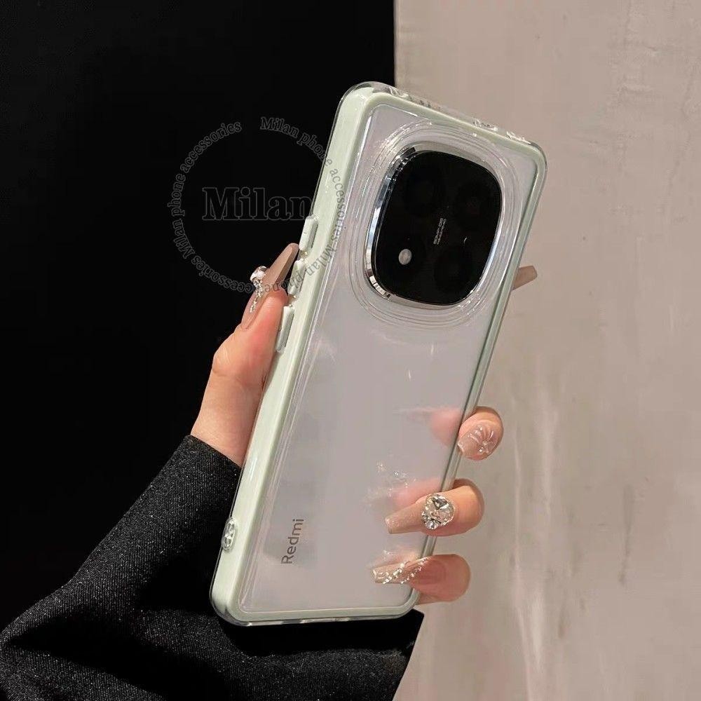 เคสสำหรับ Redmi Note 15 5G เคส Redmi Note 15 14 Pro 5G เคส Redmi Note 15 14 Pro Plus เคสโทรศัพท์มือถือกันกระแทกใสแบบใหม่ กรอบเจลลี่สีสันสดใส ปกป้องเต็มหน้าจอ - รูปที่ 2