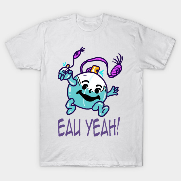 เสื้อยืด Vintage Eau Yeah Perfume Man Parody Shirt T-Shirt แท้ Cotton 100% เกาหลี oversize y2k หนาๆ