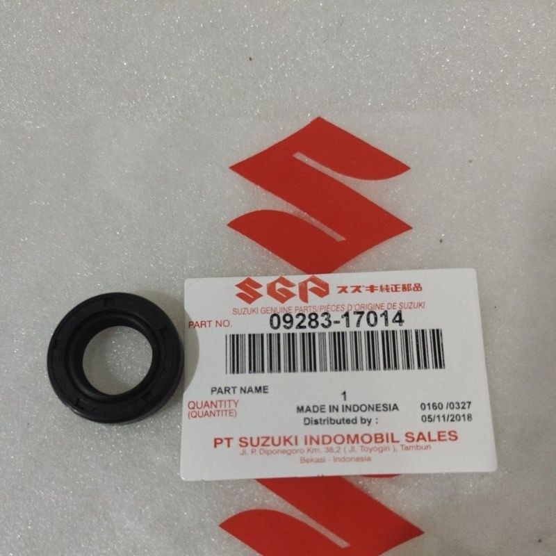 ซีลเกียร์หน้า 17x28x6 Suzuki RC 100 Crystal Tornado Satria 2 จังหวะของแท้ - ในสต็อก