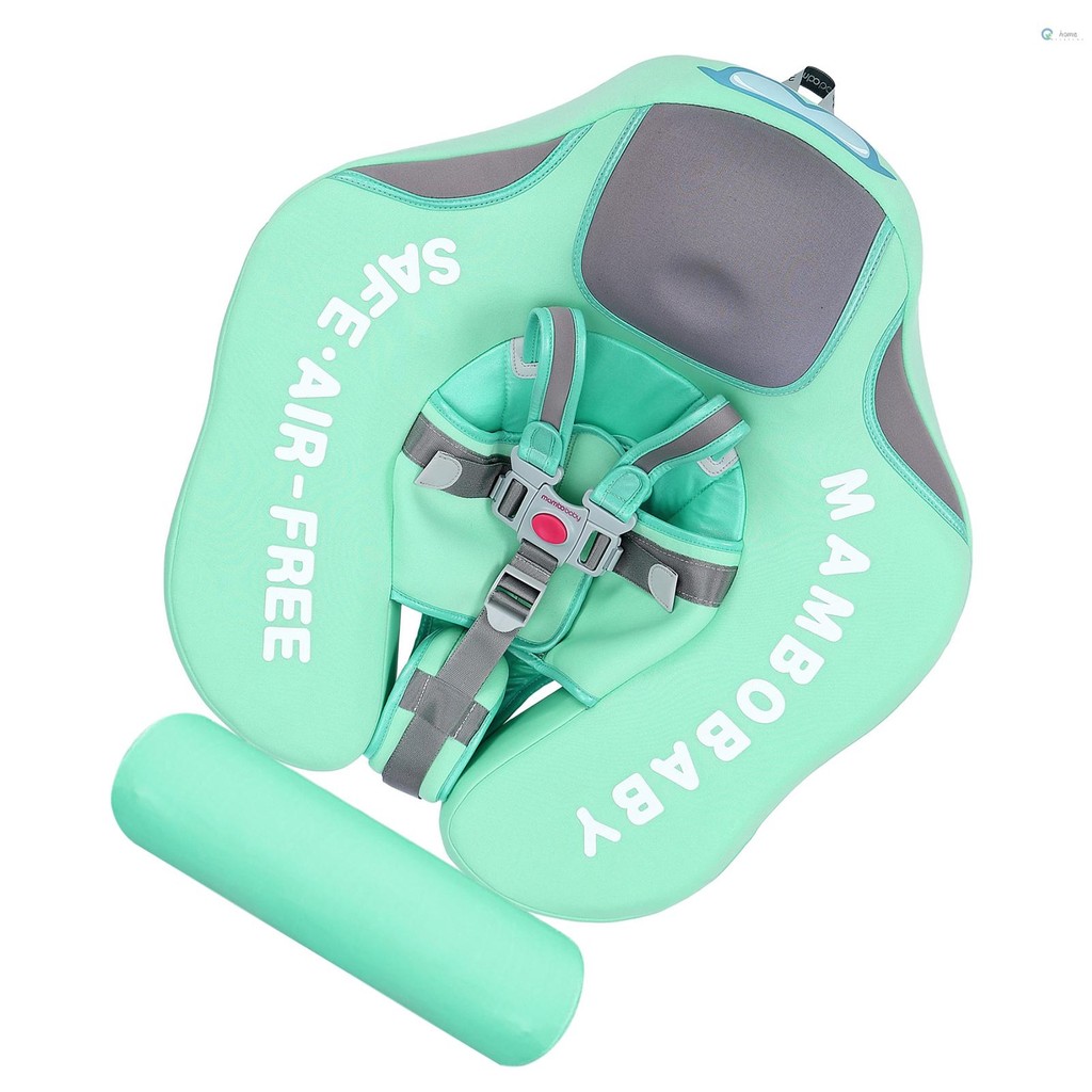 Non-inflatable Baby Float ทารกโกหกแหวนว่ายน้ําสระว่ายน้ําเทรนเนอร์ว่ายน้ําหางลอยสําหรับ 3-24 เดือนเด็ก