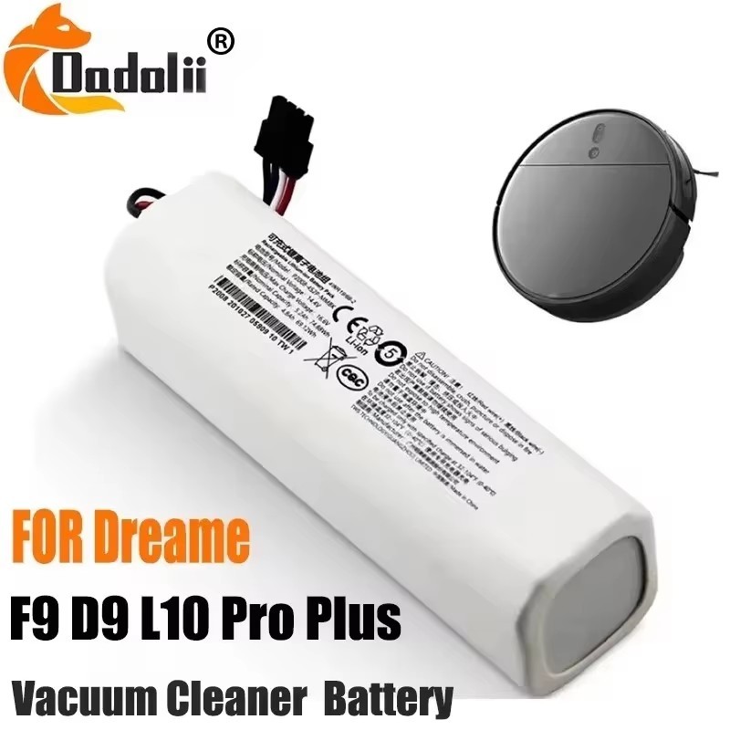 เปลี่ยนแบตเตอรี่สําหรับ Dreame L10 D9 F9 Pro Plus RLS5D RLS5L RLS3 RLS5 อุปกรณ์เสริมอะไหล่