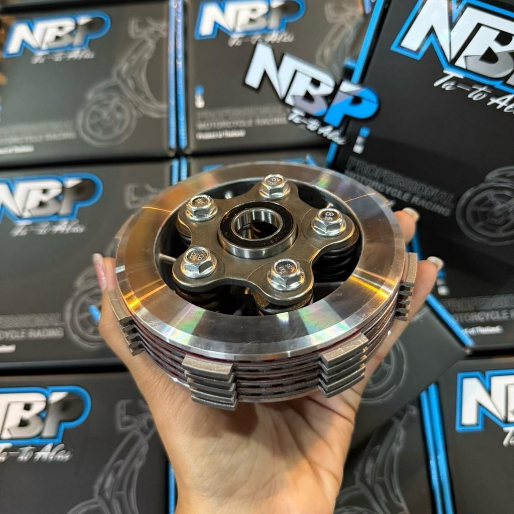 ไส้ครัช 5 สปริง ครัชโซนิค 5 สปริง งาน NBP นำเข้าเอง มีประกันสินค้าทุกชิ้น ( TAP00322 )