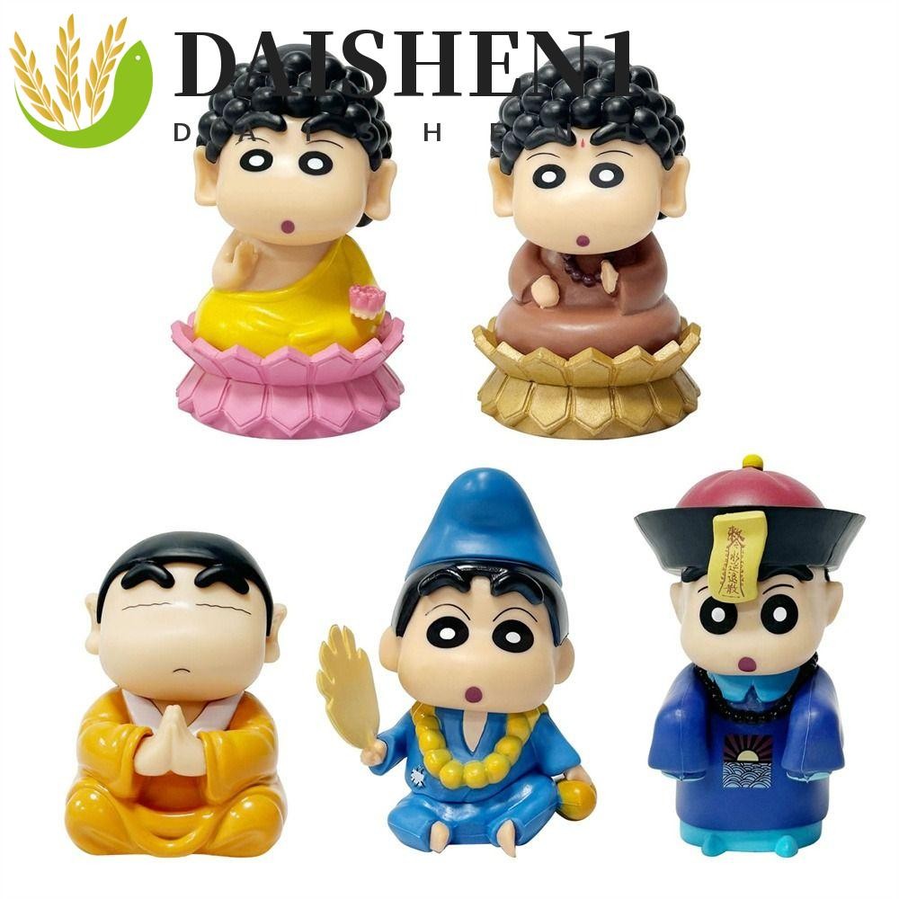 Daishen1 Crayon Shin-Chan รูป, ของเล่น Cos Lord Buddha Shinnosuke Nohara รูป, ของเล่นเด็กการ์ตูนอะนิเมะ 10 ซม.คอลเลกชัน