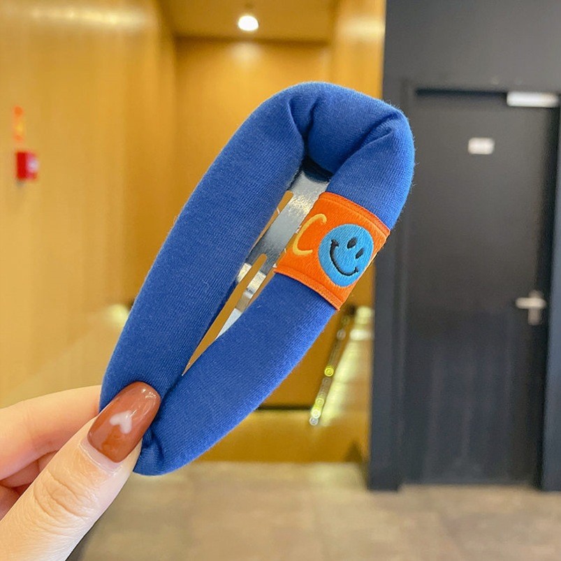 Creative Bubble Sponge Smiley Face ขนาดใหญ่ BB คลิปล้างหน้าคลิปด้านข้างสาวหัวใจ Bangs เครื่องประดับผม - รูปที่ 6