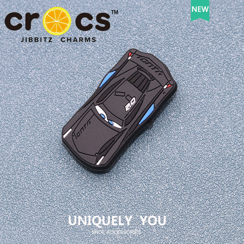 jibbitz cross รองเท้าหัวเข็มขัดรู อุปกรณ์เสริมรองเท้า DIY รถการ์ตูนน่ารัก สำหรับรองเท้าแฟชั่น จิ๊บบิท ตัวติดรองเท้า cross