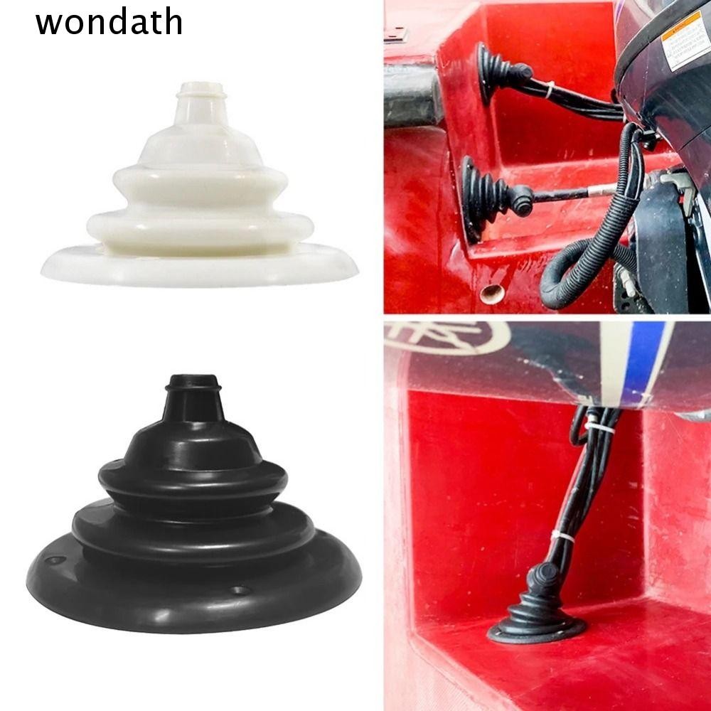 Wonda เรือมอเตอร์เคเบิ้ลบูต,ทนทานซิลิโคนลวดสายบูต,สวมใส่สายจัดระเบียบเรือยอชท์ทะเลเรือคายัคเรือแคนูอุปกรณ์เรือ