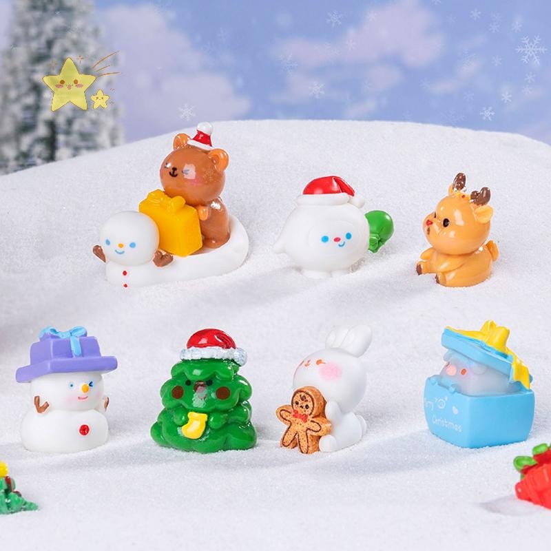 [JBTH] Micro Landscape Creative Christmas Decorative Mini Car Desktop Small Jewelry [JB]