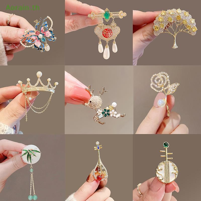 #New แฟชั่น #Retro เข็มกลัดผู้หญิงที่สง่างามเดิมที่สวยงามสุดฝรั่งเศสเสื้อยกทรงหรูหราขาน่ารักทุกการแข่งขันตกแต่ง .