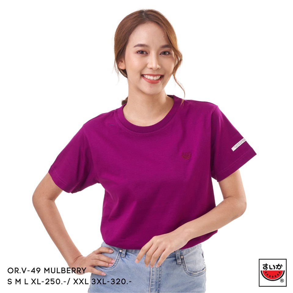 แตงโม (SUIKA) - เสื้อแตงโม ORIGINAL T-SHIRTS คอกลมกลุ่ม สี 46 49 69 70 88 97