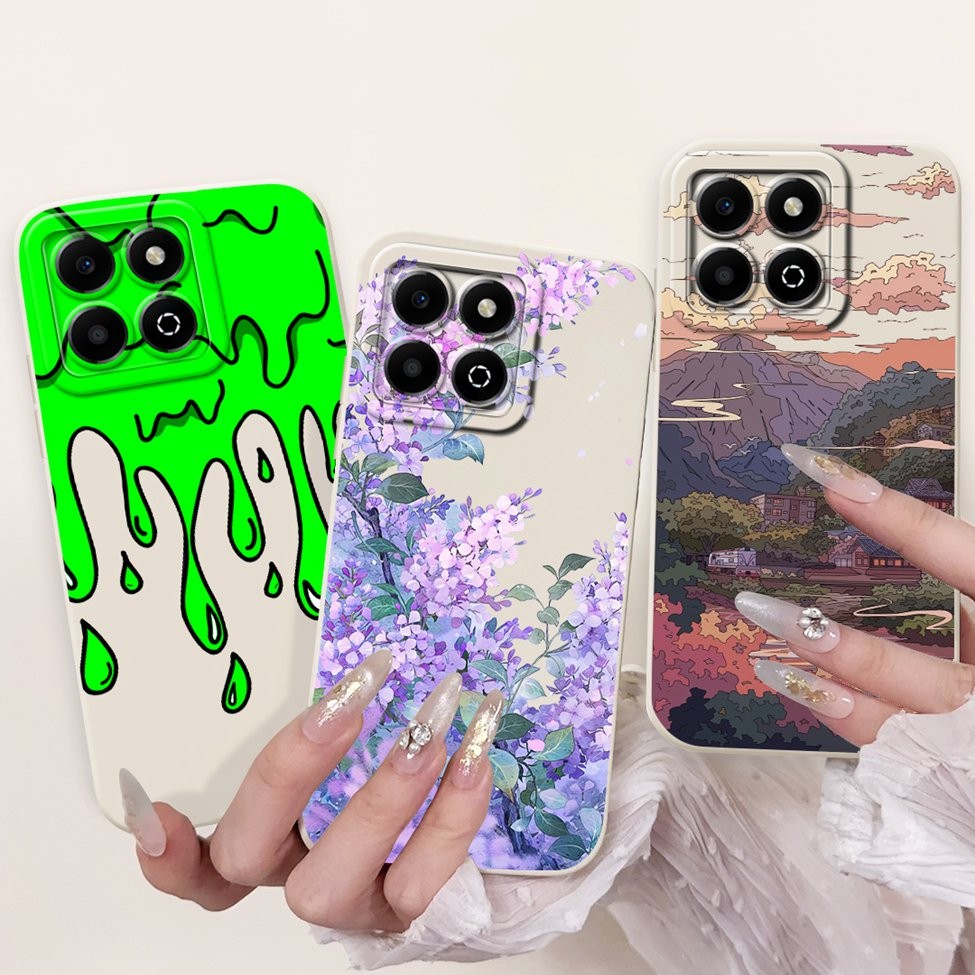 เคสโทรศัพท์ Honor X6b เคสแฟชั่นน่ารักดอกไม้แมวนักบินอวกาศซิลิโคน JDY-LX1 JDY-LX2 ฝาหลัง ราคา ถูกที่สุด ดีลบีเคเค แกลเลอรีภาพที่ 6