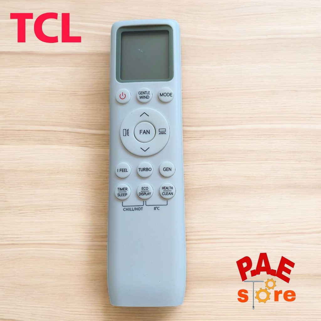 #ทีซีแอล TCL รีโมทแอร์ AC Remote control TCL หน้าตาเหมือนกันใช้ได้เลย