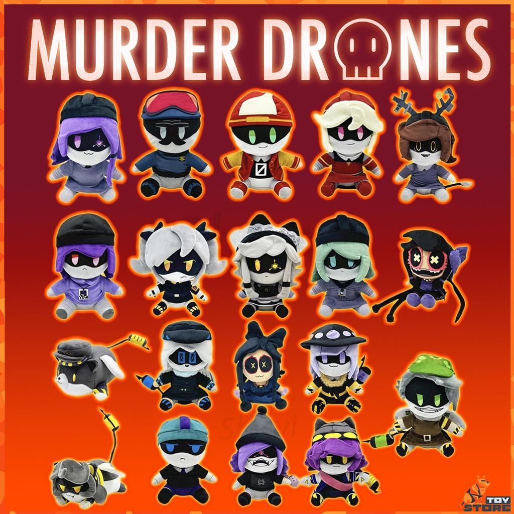 ของเล่นตุ๊กตา Game MURDER DRONES 3 Uzi Doorman Serial Designation N V ขนาด 25 ซม. 9.8 นิ้ว
