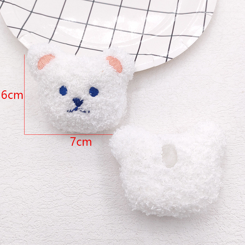 การ์ตูนตุ๊กตาหมีตุ๊กตาหมีเข็มกลัดน่ารักกระเป๋านักเรียนหมวกรองเท้าและถุงเท้าอุปกรณ์ ทําเอง - รูปที่ 7