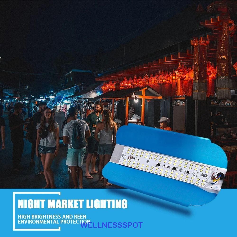 Wellnessspot ไอโอดีน-Tungste Light 50W 100W สปอตไลท์กันน้ํา Refletor LED LED น้ําท่วมไฟกลางแจ้งโคมไฟสวน Floodlight น้ําท่วม