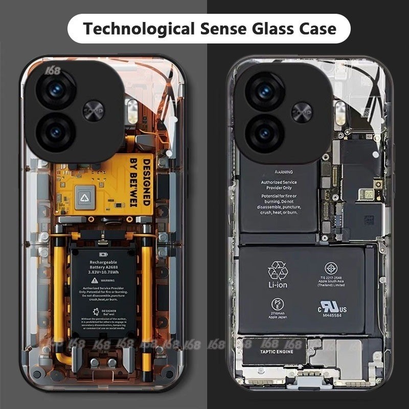 IQOO Z9 Z9X ปลอก IQOO Z9 Z9X 5G Turbo ปลอกกันกระแทกเคสโทรศัพท์พร้อมตัวป้องกันกล้องฝาครอบเลนส์แผงวงจร