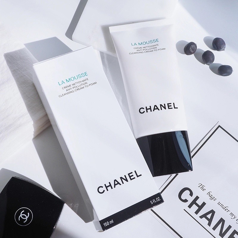 CHANEL LA MOUSSE Anti-Pollution Cleansing Cream-To-Foam 150ml.
