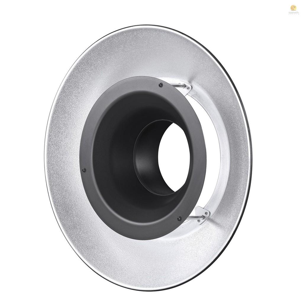 Godox RFT-25S Reflector พร้อมภายในสีเงินสําหรับ Godox R200 Ring Flash Head