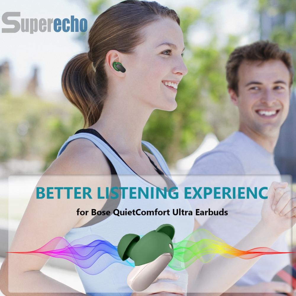 เคล็ดลับหูซิลิโคน 3 คู่สําหรับ Bose QuietComfort Ultra Earbuds [superecho.th]