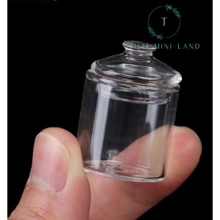 โหลแก้วพร้อมฝาปิด โหลแก้วจิ๋ว ขนาดเล็ก สวยๆ น่ารัก ของจิ๋ว ของตกแต่ง