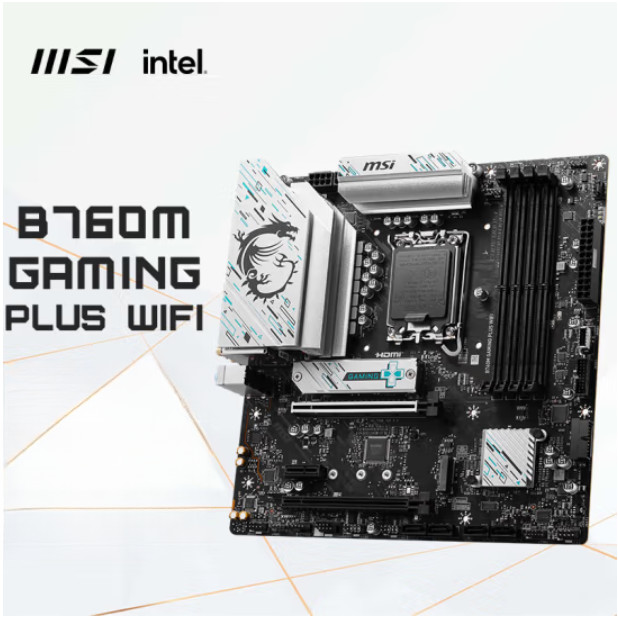 MSI b760m E G X ระเบิดระเบิดระเบิด WiFi GAMING D4 D5เมนบอร์ดเกมคอมพิวเตอร์