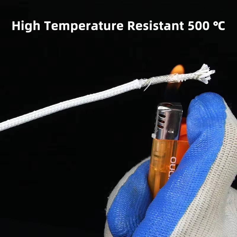 ทนอุณหภูมิสูง500℃ ลวดถักไมก้า 0.5/0.75/1/1.5/2.5/4/6/10มม2 แกนเดียวลวดทนไฟทองแดงบริสุทธิ์ไมก้าลวดอุณหภูมิสูง ราคา ถูกที่สุด ดีลบีเคเค แกลเลอรีภาพที่ 3