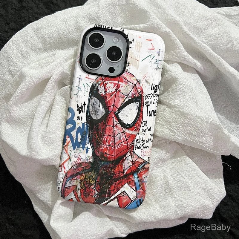 เคสโทรศัพท์มือถือ2 in 1เคสป้องกันการตกหล่นสำหรับ iPhone 16PROMAX XR x XS 11PROMAX 12 13 14 15 PRO MAX 7plus xsmax 14Pro